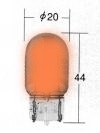 лампа б/ц 12в 21 № 1870 желтая които шт.                                                                                