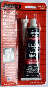 герметик прокладка АБРО малый черный/красный/синий/безцветный шт.                                                       