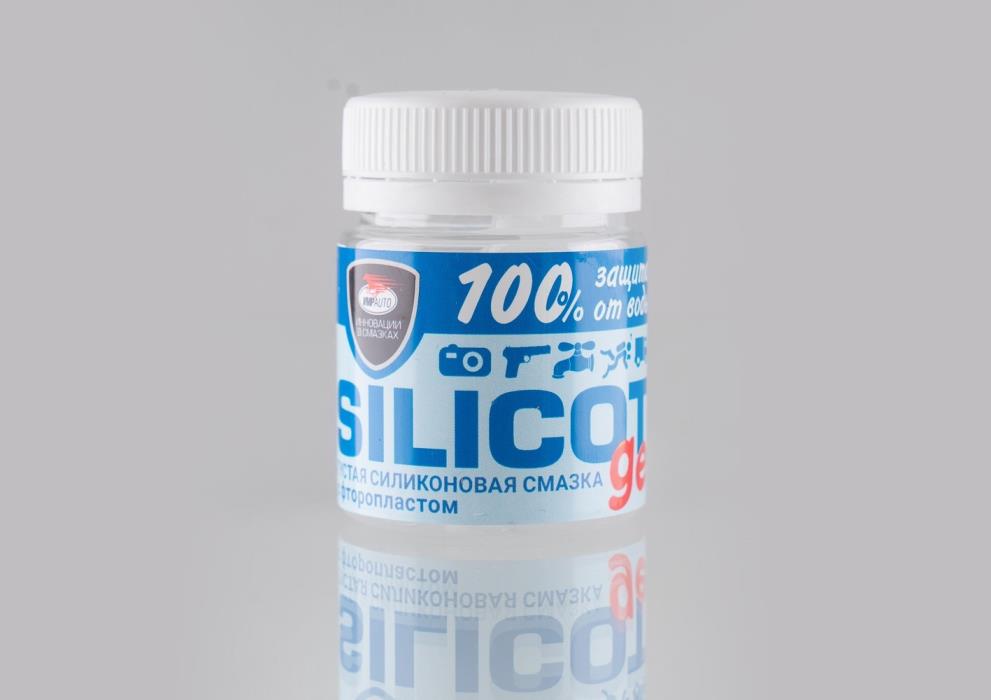 смазка силиконовая Silicot gel 2204 40гр банка шт.                                                                      