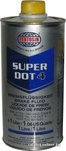 тормозная жидкость pentosin super ДОТ 4 1л.германия шт.                                                                 